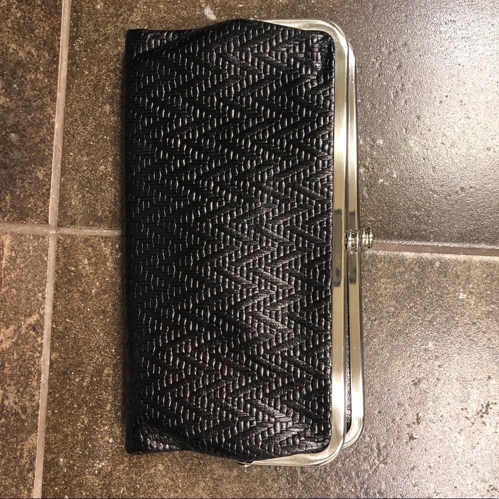 HOBO leather clutch